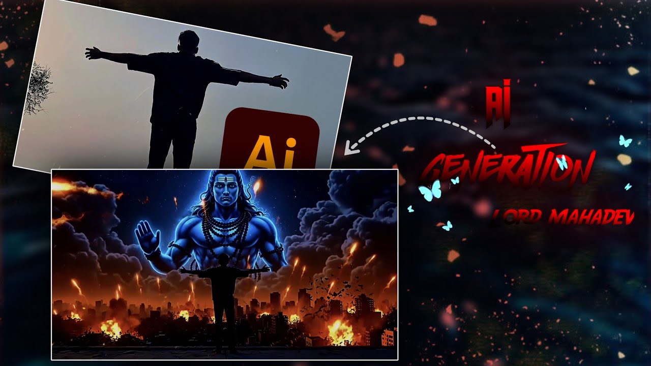 Mahadev AI Art Generator: Hyper-Realistic Video🔱tutorial cinematic edit Lord mahadev
