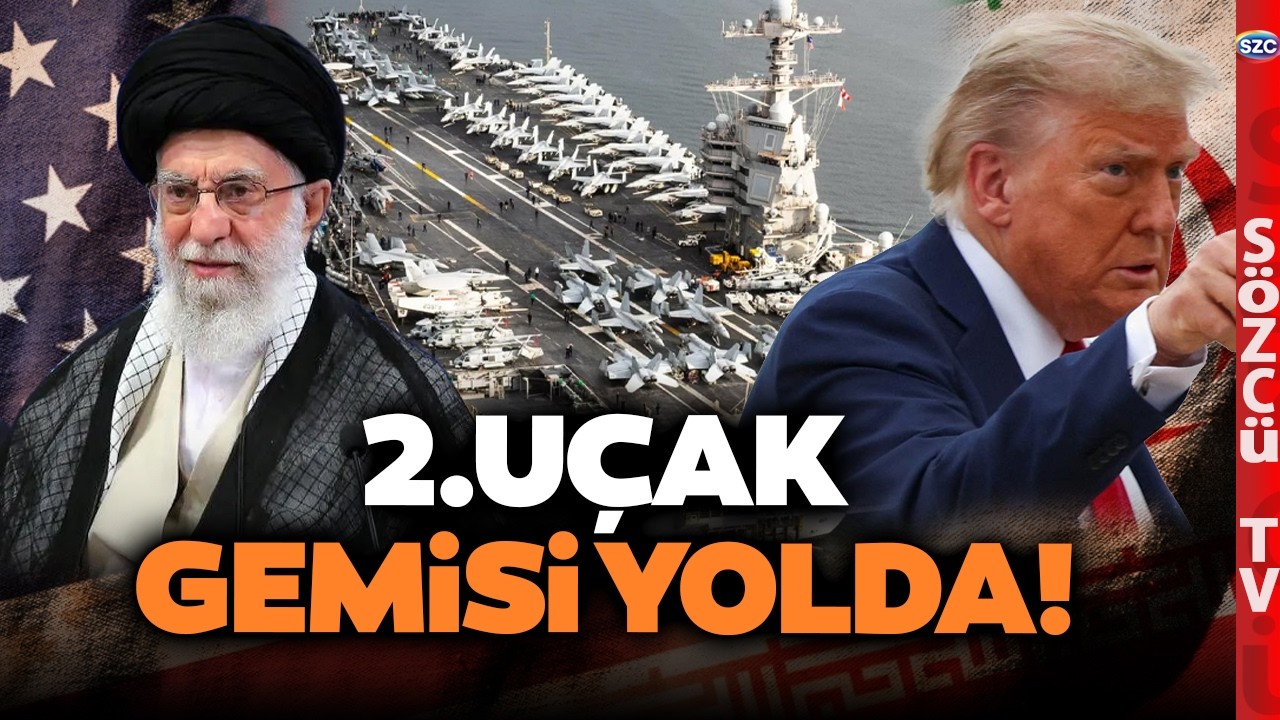 Trump 'Tahran'ı Korkutmak Lazım' dedi Dev Uçak Gemisini Yolladı! Hamaneye Savaş Tehdidi!