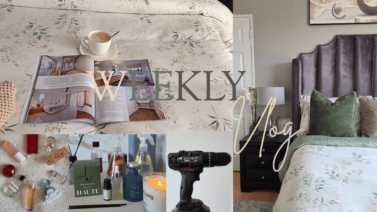 VLOG: DIY PAINTING | HOME SCENTS | AFFORDABLE STYLING TIPS TO REFRESH YOUR BEDROOM | POWER TOOLS ...