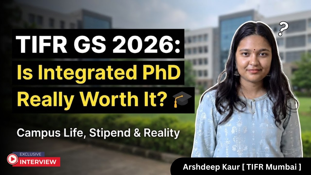 TIFR GS : Should You Join for Int. PhD? 💰 Monthly Stipend, Zero Fees & Campus Tour II#tifrgs#campus