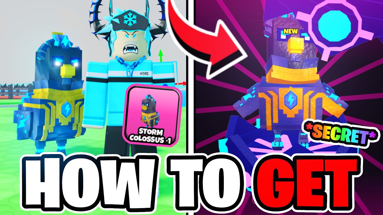 КАК БЫСТРО получить *STORM COLOSSUS* в Grow a Chicken Fighter! ROBLOX