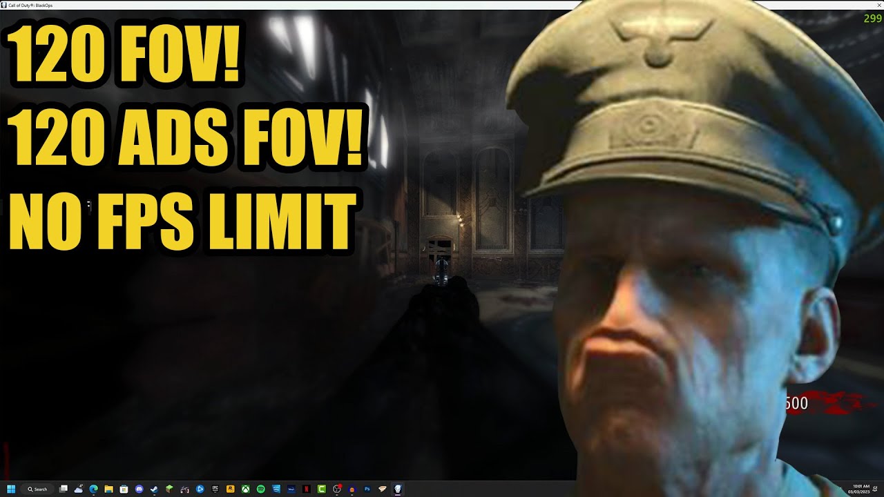 Call of Duty: Black Ops 1 — как разблокировать FOV, ADS FOV и FPS (РАБОТАЕТ В СЕТИ)