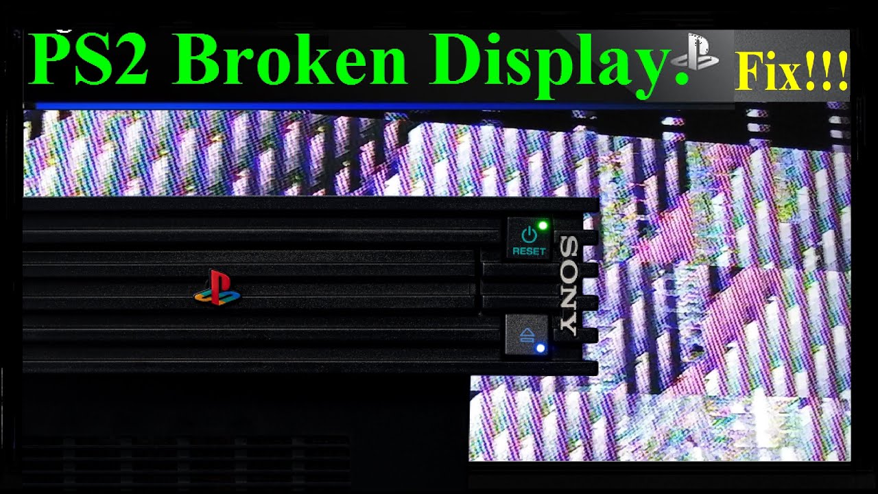 PS2 Broken Display .