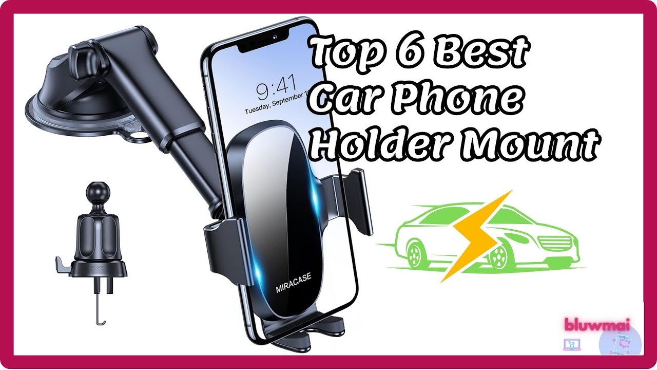 🚗📱 TOP 6 Best Car Cell Phone Holder Mount to buy on Amazon 2024 [Cheap & Quality] #phone
