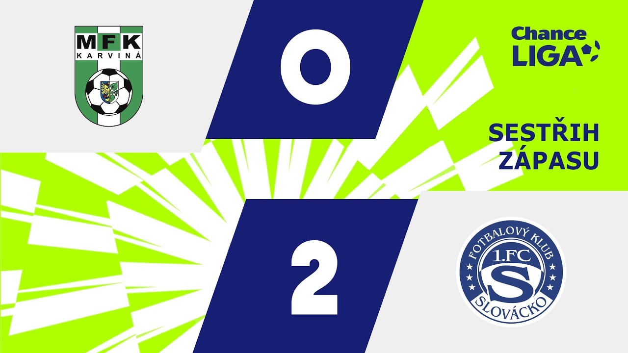 SESTŘIH: Karviná - Slovácko 0:2. Domácí na jaře ještě nebodovali, rozhodl Suchan