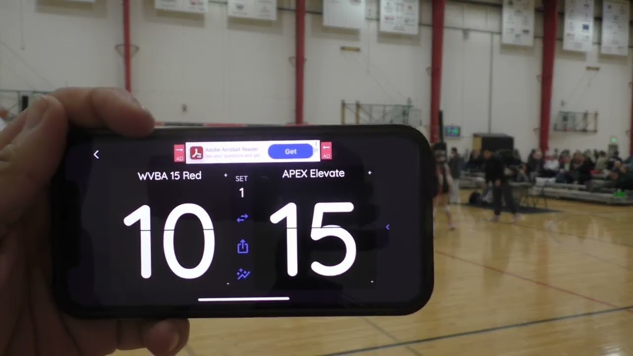 Game 1 - WVBA 15 Red vs Apex NW U15 Elevate