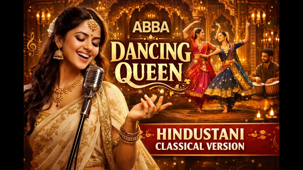 Dancing Queen – If It Was Made in India | Indian Fusion Cover | Classical Grace & Festival Vibes
