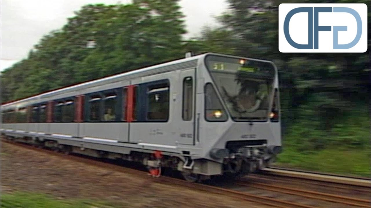 Berlin bekommt neue S-Bahn-Züge | Industriefilm von 1987 zur BVG-Baureihe 480