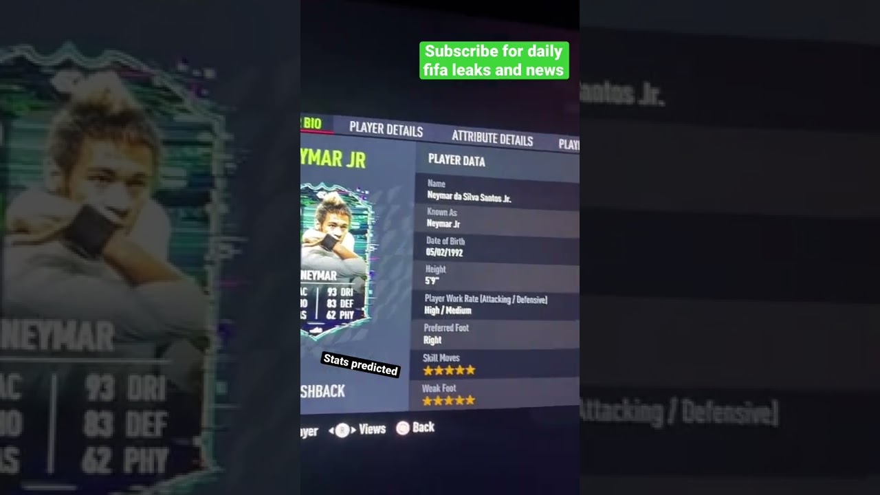 FLASHBACK NEYMAR IS COMING TO FIFA 22 SOON !! 🤫💕