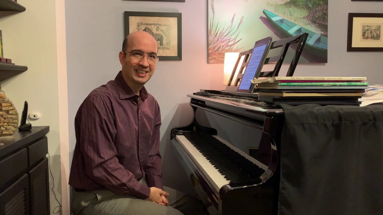 Cómo tocar el piano, Tutorial estudio de Cramer No 1