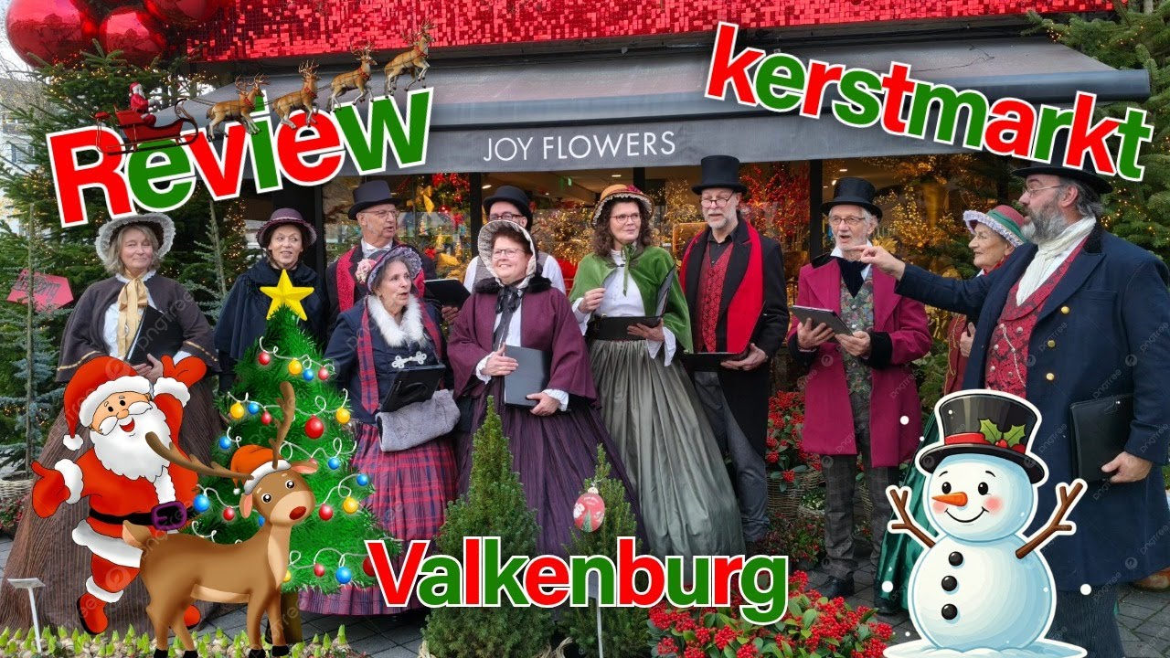 Winterstad Valkenburg (Kerstmarkt+KerstParade) 2025 4K