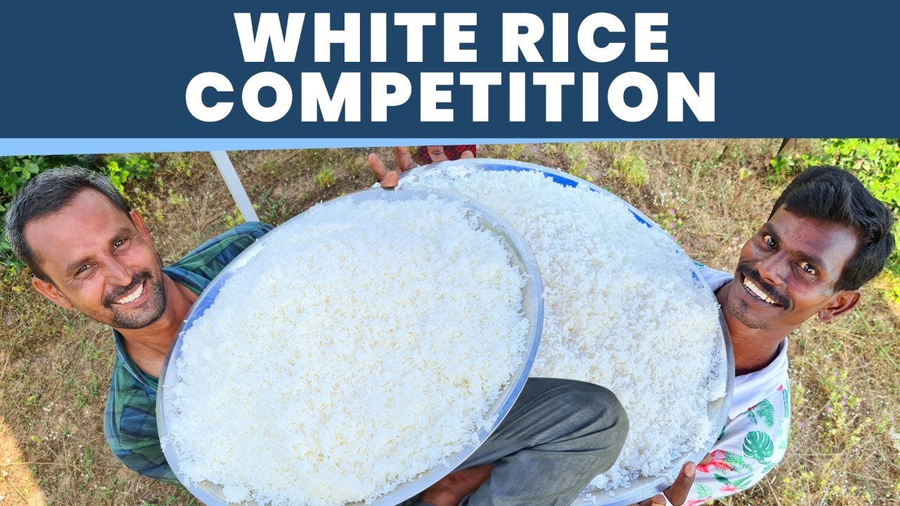 WHITE RICE EATING COMPETITION / FOOD CHALLENGE / வெள்ளை சாதம் சாப்பிடும் போட்டி