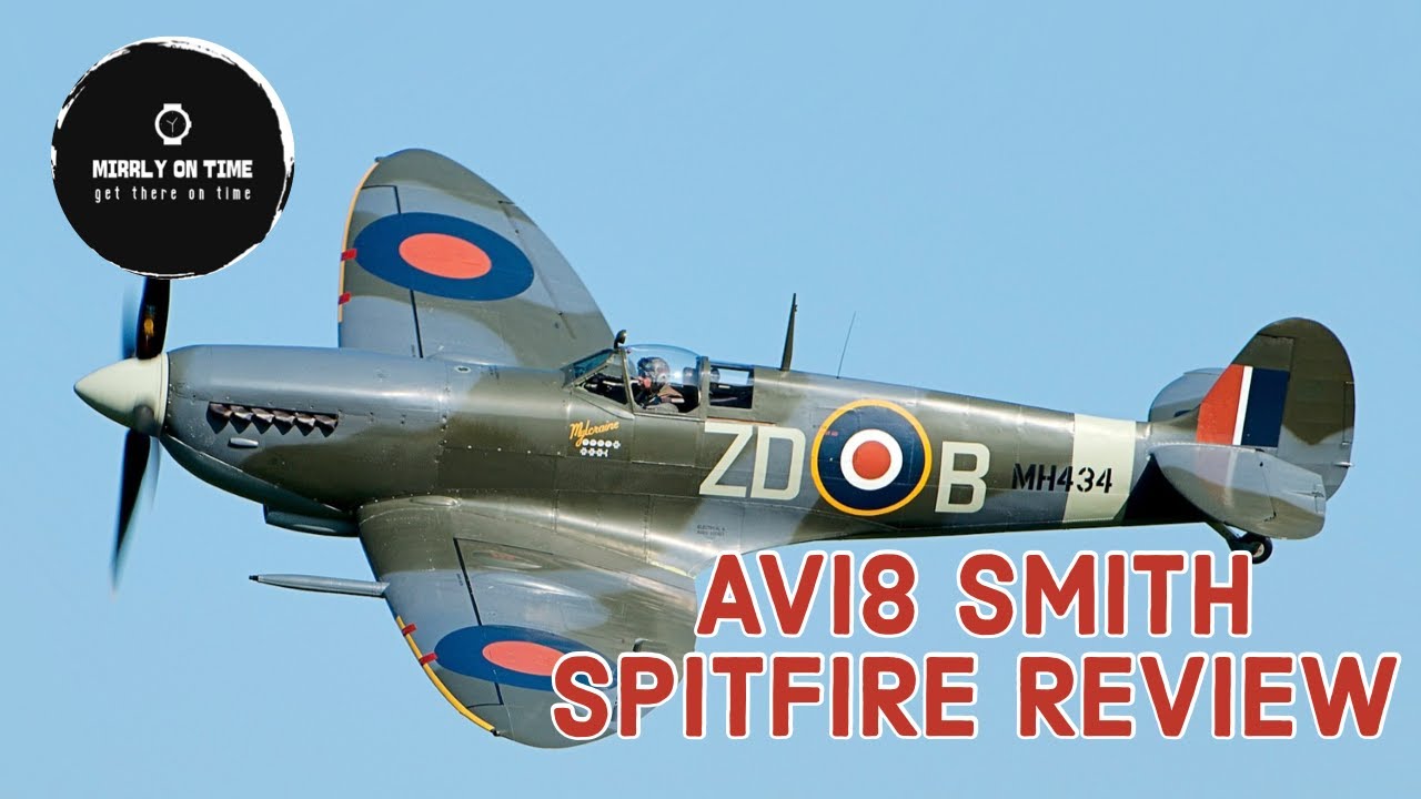AVI8 Smith Spitfire Automatic Review - Very Cool Watch!! AV-4090-04