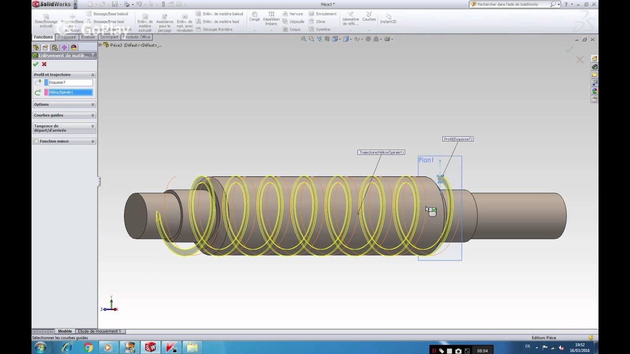 vis sans fin - Atelier Bekhada Tour