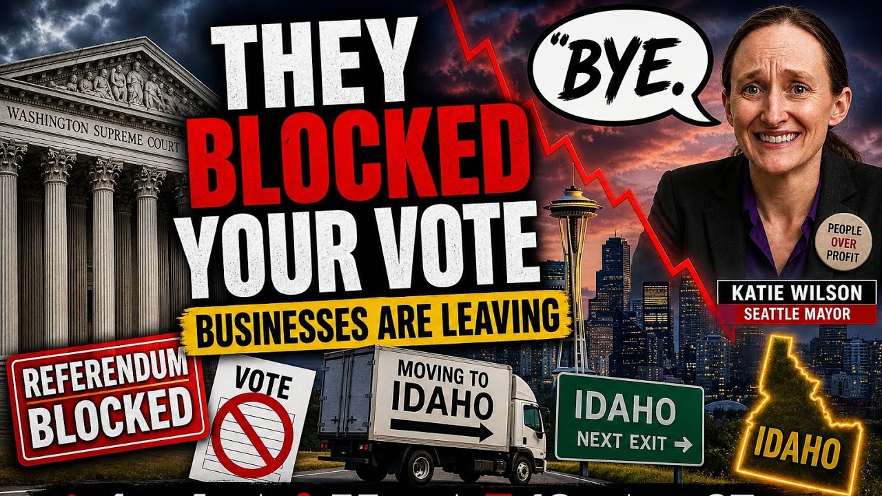 WA Supreme Court BLOCKS Vote on Income Tax | Businesses Eye Idaho Exit
