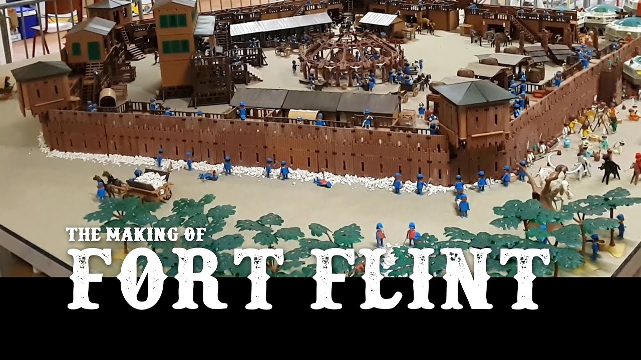 The making of: Fort Flint - Playmobil