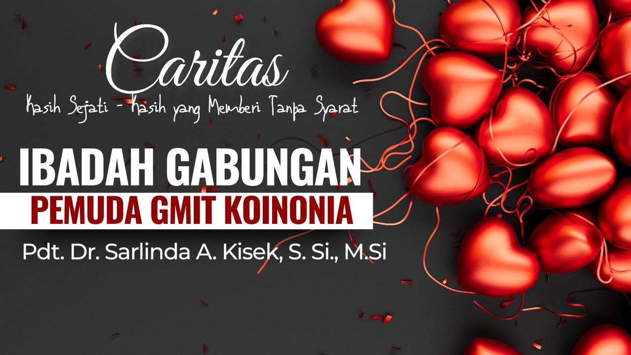 [LIVE] IBADAH GABUNGAN PEMUDA || GMIT JEMAAT KOINONIA KUPANG || JUMAT, 20 FEBRUARI 2026