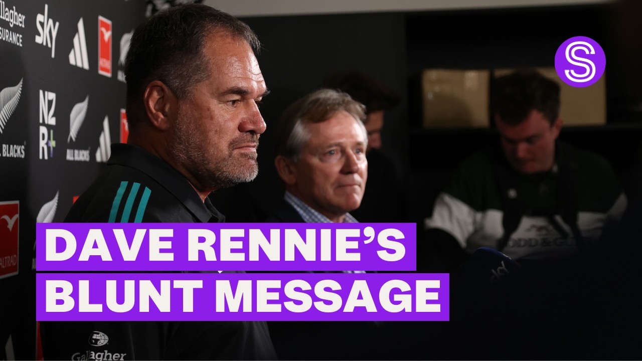Dave Rennie named new All Blacks coach and he has a blunt message to players | Stuff.co.nz
