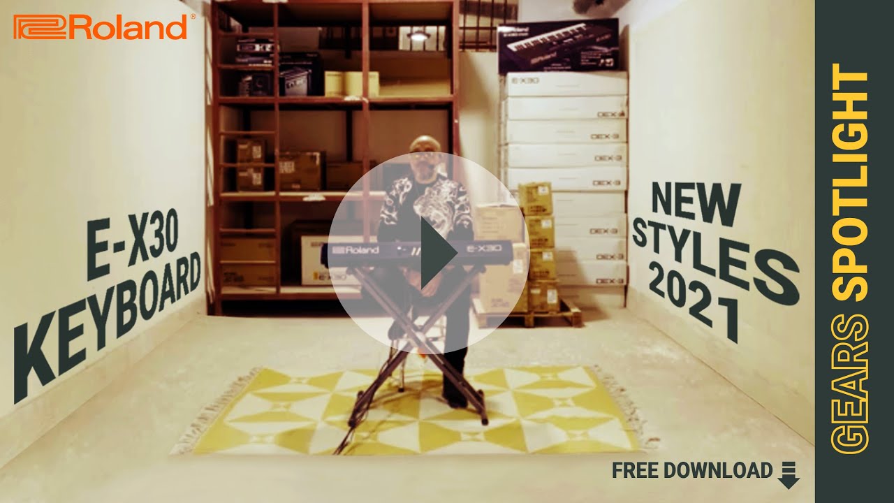 ROLAND E-X30 NEW STYLES 2021 DEMO VIDEO BY TONY MARAASHLY
