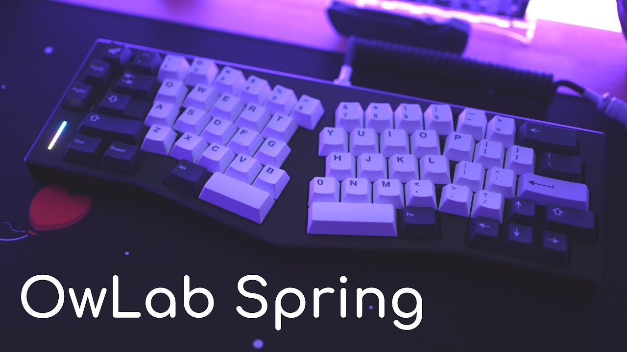 OwLab Spring | Durock Creamy Green Switches