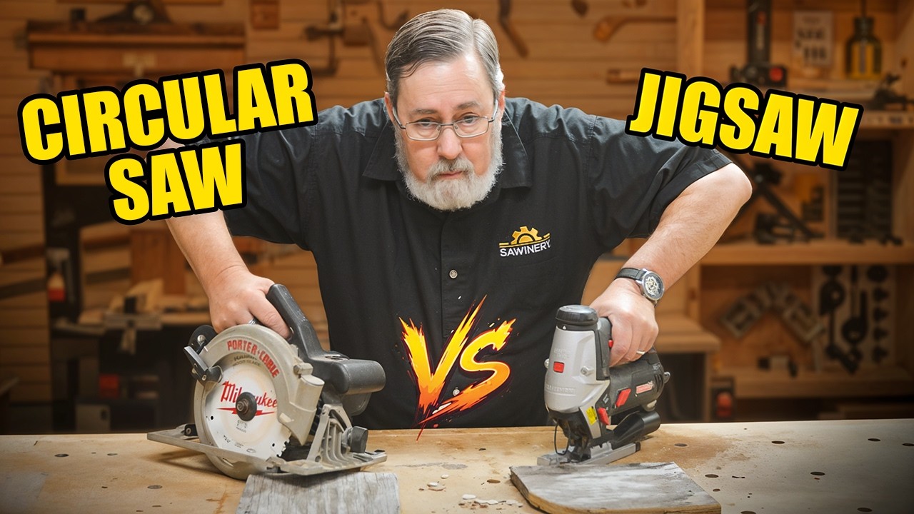 Jigsaw VS Circular Saw: Which Saw Do You Actually Need?