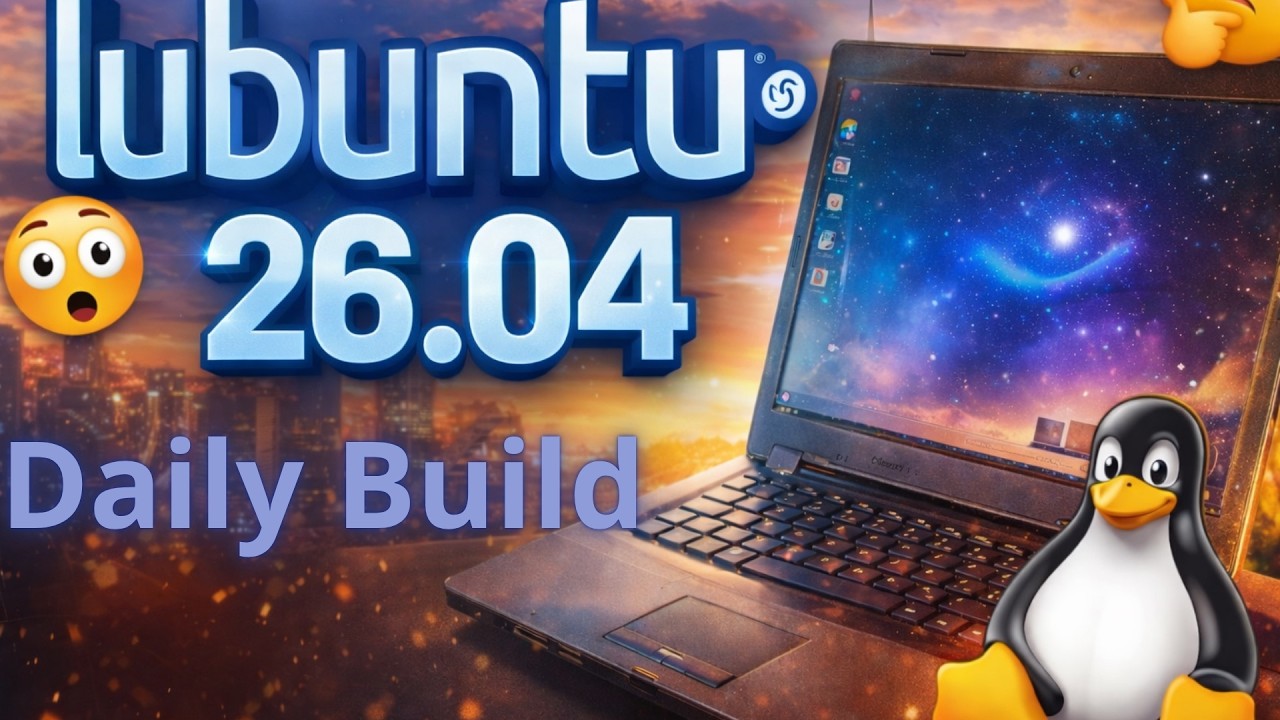 💣 O LINUX MAIS LEVE DO UBUNTU? Lubuntu 26.04 est&aacute; ABSURDO!