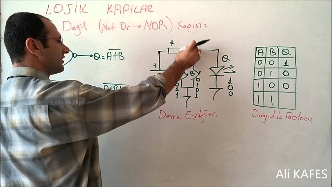 05_NOR  GATE_VEYA DEĞİL KAPISI - ALİ KAFES