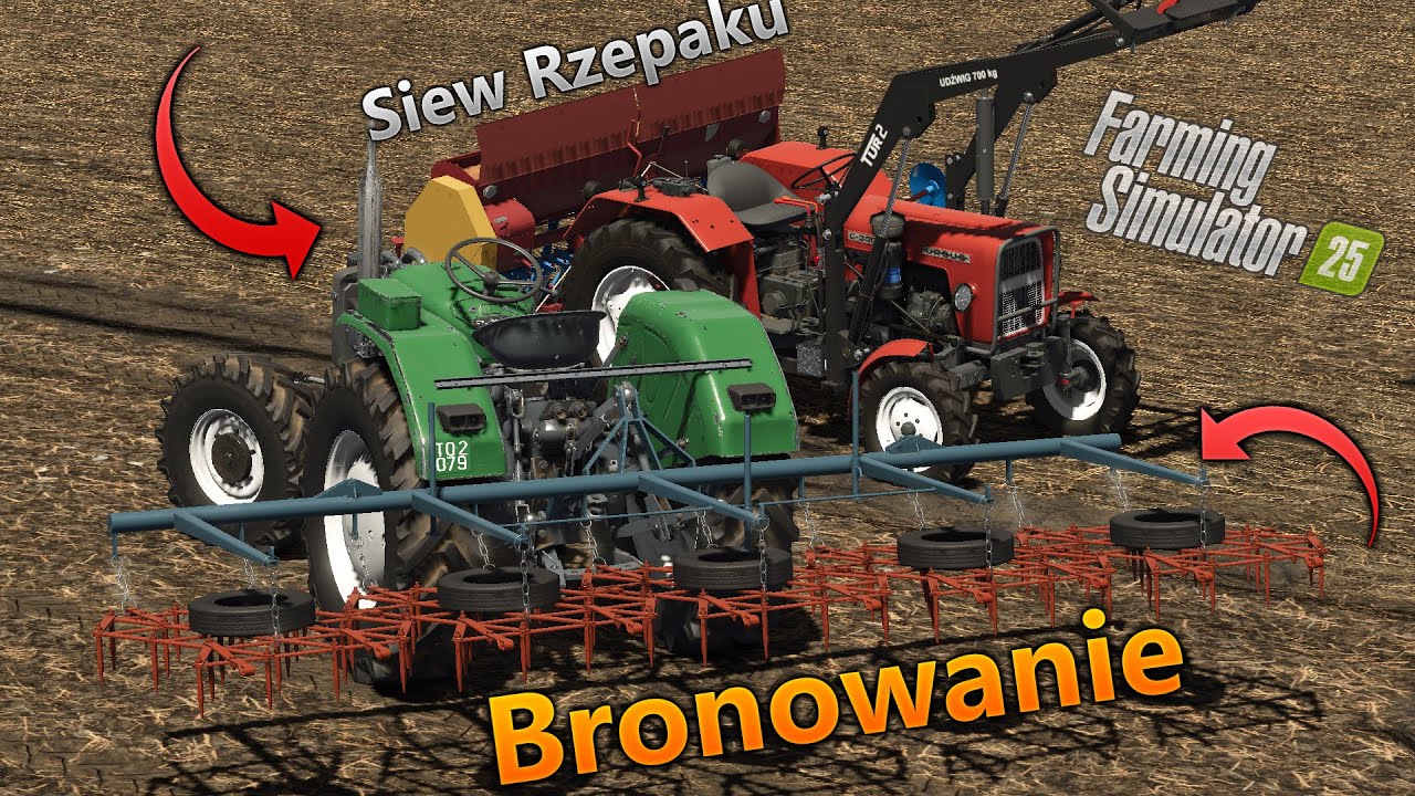 Nowe Brony & Siew rzepaku Poznaniakiem | Ursus 912 & c330 |  