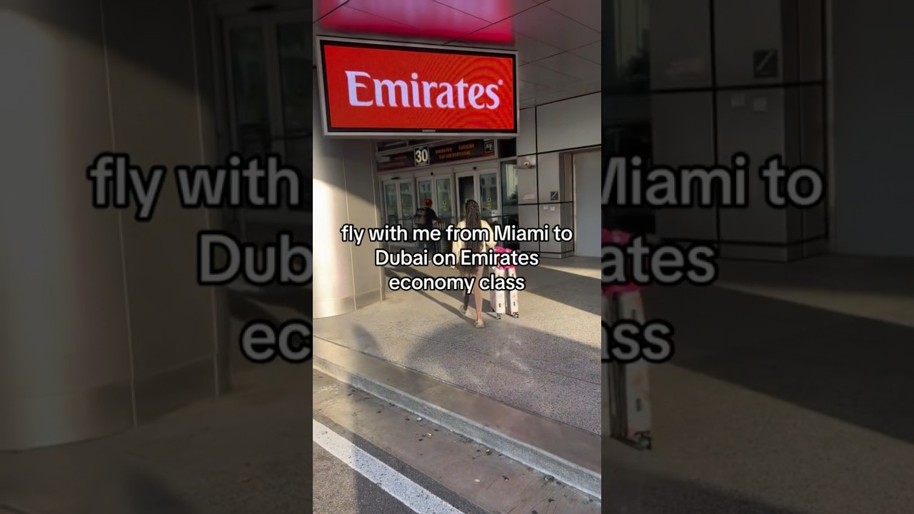 First time experience on emirates #solotravel #emirates #travelgram #travelblogger #travel