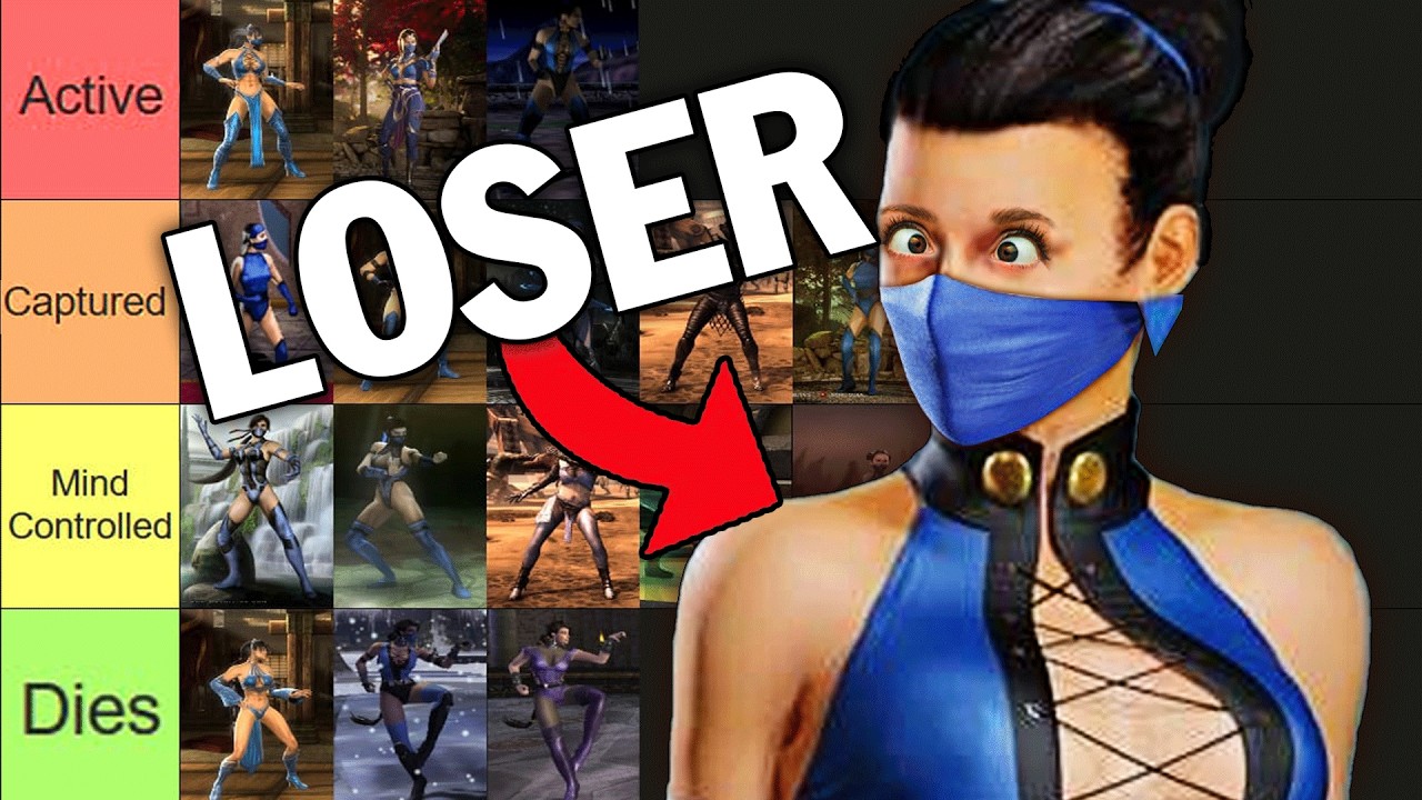 Ranking Kitana in EVERY Mortal Kombat Game!