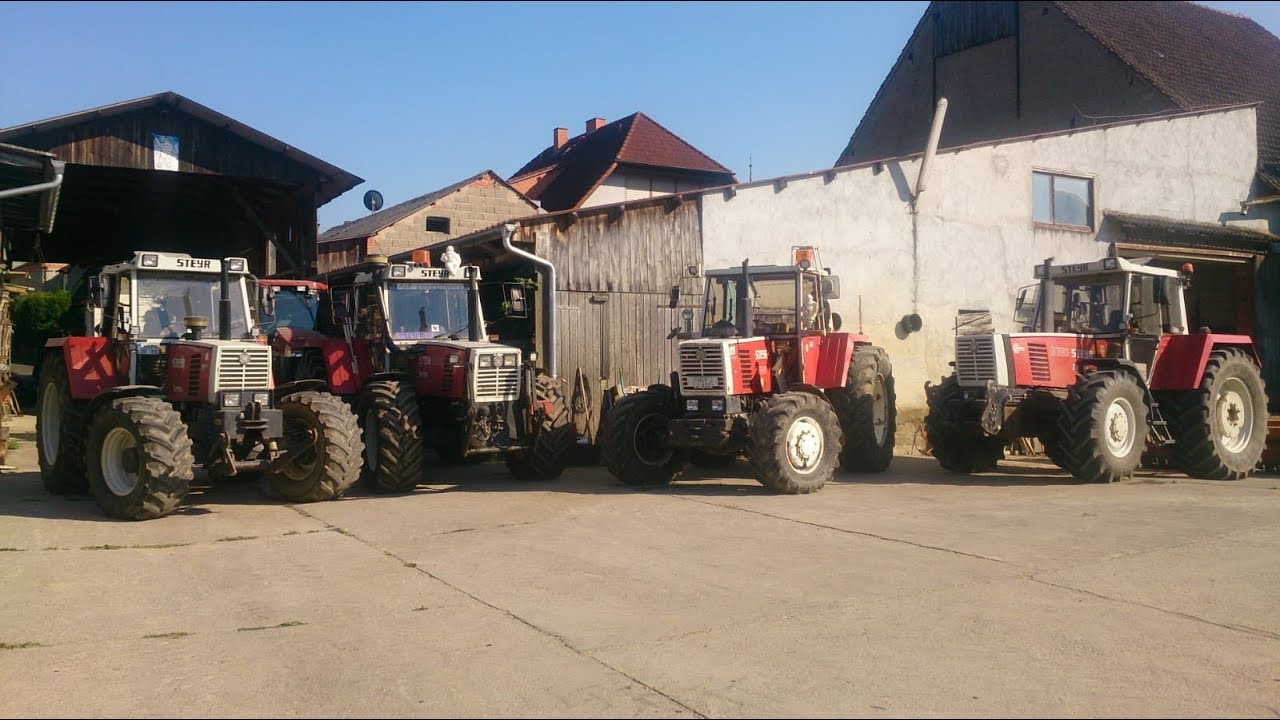 Steyr 8060, 8130, 8140, 8165, 8180, 9145, CVT 170, Terrus, Best of Steyr Sound