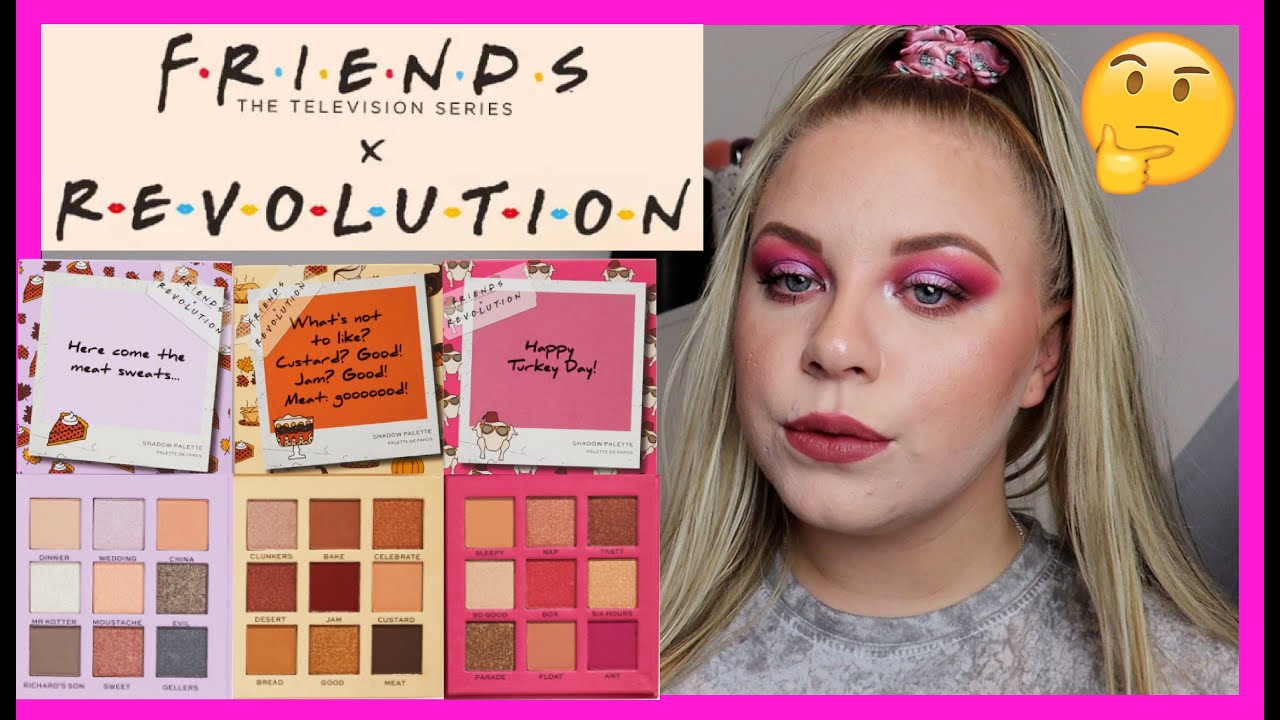 REVOLUTION X FRIENDS 4 REVIEW | THE ONE WITH ALL THE THANKSGIVINGS PALETTE SET | makeupwithalixkate