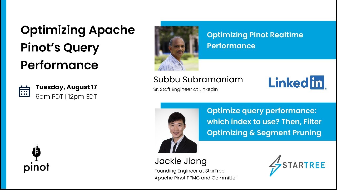 Optimizing Apache Pinot's Query Performance