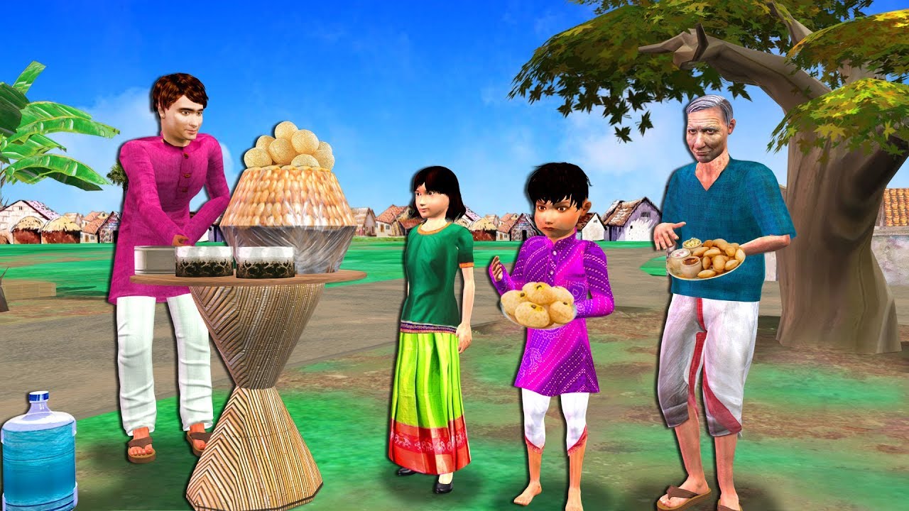 गोलगप्पा Golgappa Pani Puri Hindi Kahaniya | Hindi  Stories