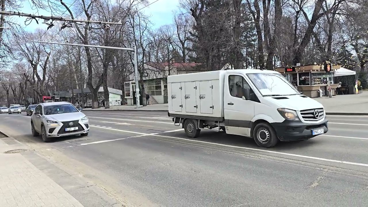 В центре столицы 4 марта. Молдова.Кишинёв.2026#центр#город#весна