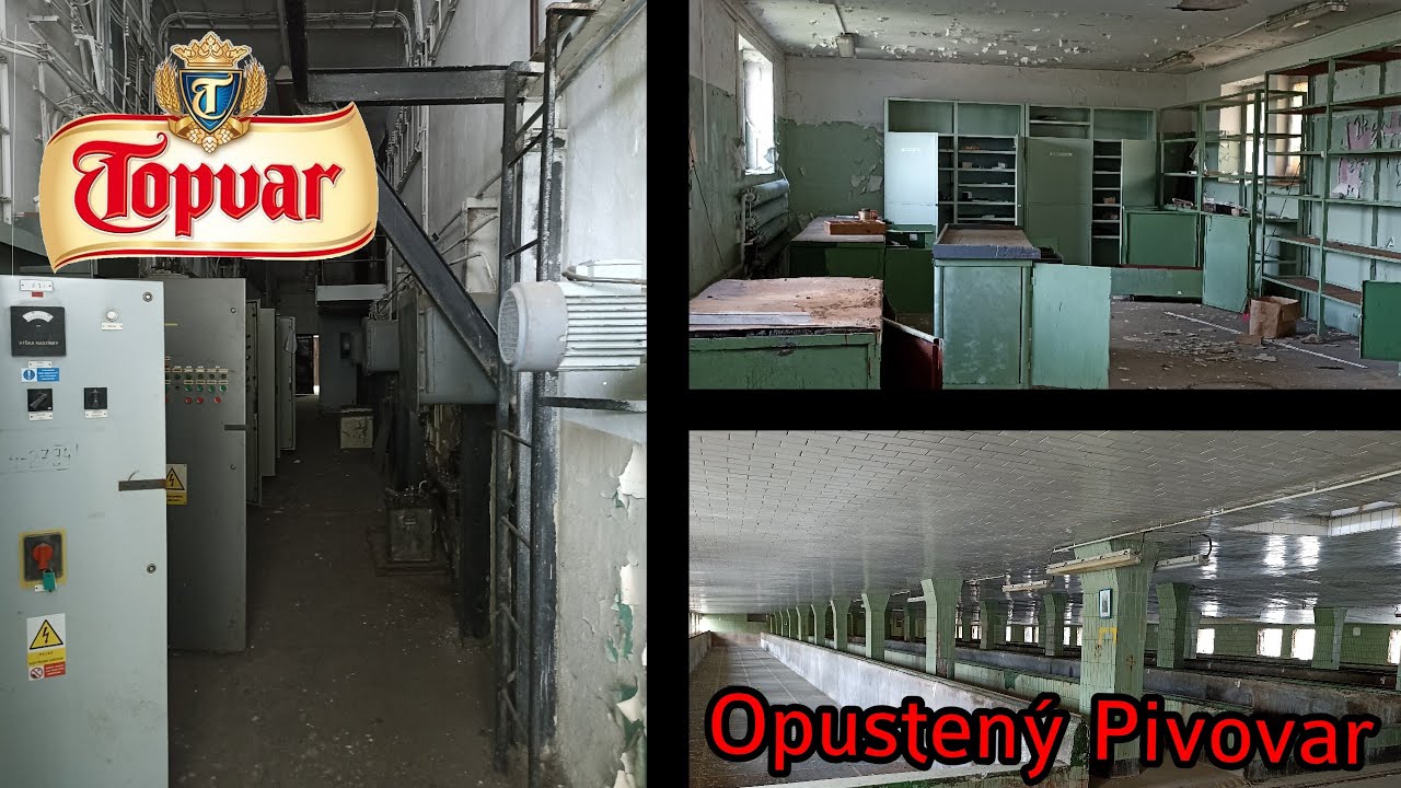 Opustený Pivovar Topvar Topoľčany 2022 urbex