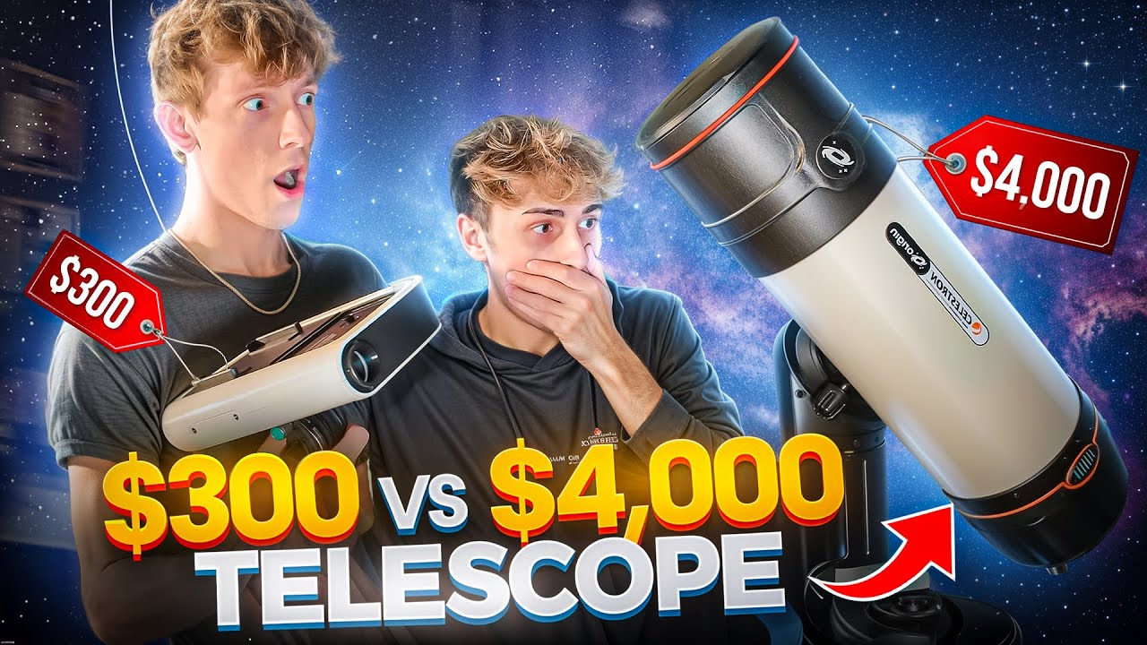 $300 vs $4,000 Telescope