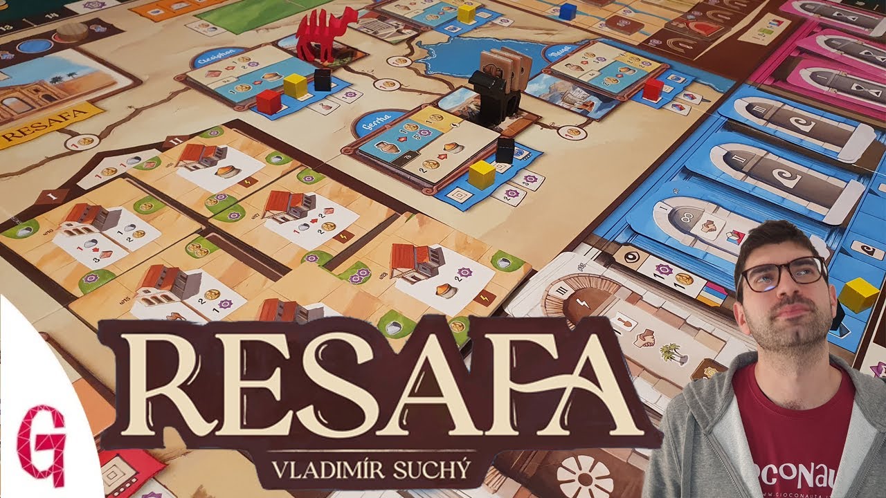 RESAFA - Tutorial e recensione - Guida al mercanteggiare nel deserto con successo - GIOCO DA TAVOLO