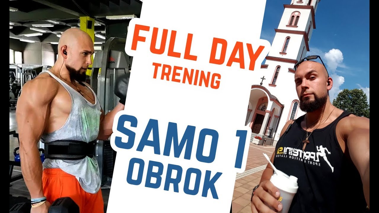 FULL DAY of training i SAMO 1 obrok | Vlog broj 9 | Zdravko Zdravče