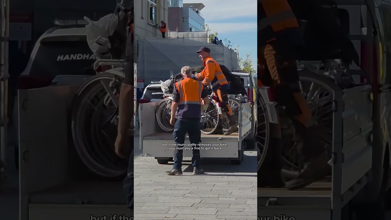have you ever had you bike taken away by the Municipality before?😆 not a fun experience #netherlands