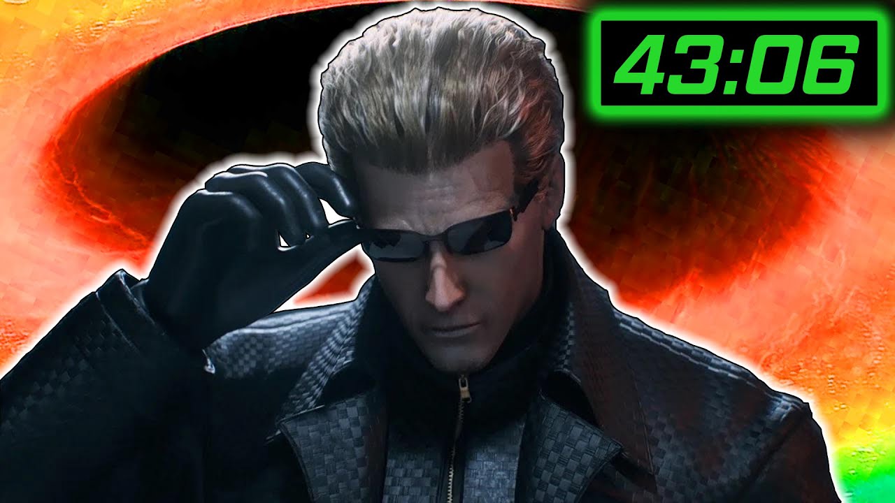 Как бы выглядело скоростное прохождение Resident Evil 4 за Вескера?