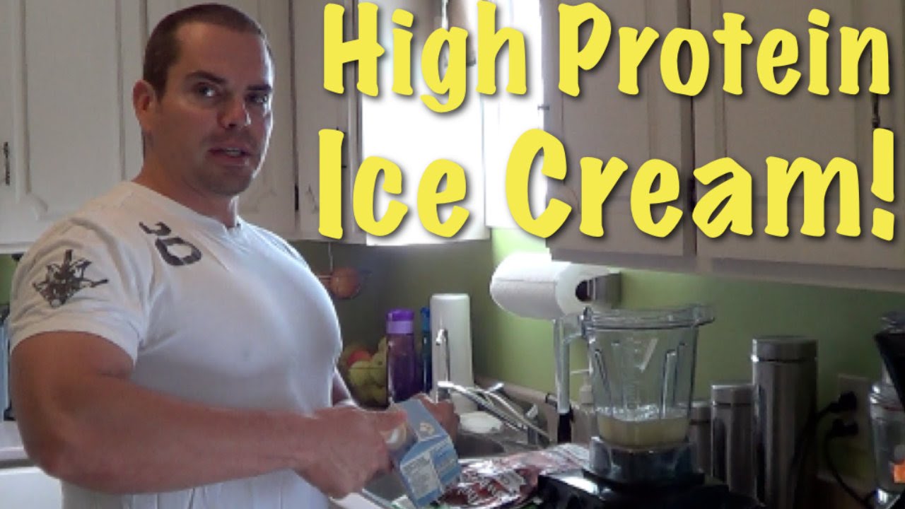 Yummy High Protein Ice Cream! (easy to make)