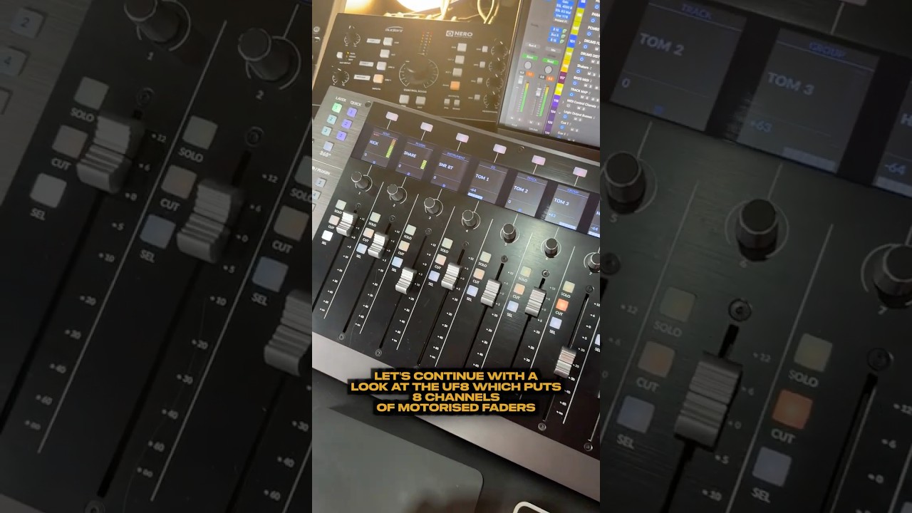 Solid State Logic UF8 Advanced DAW Controller Overview
