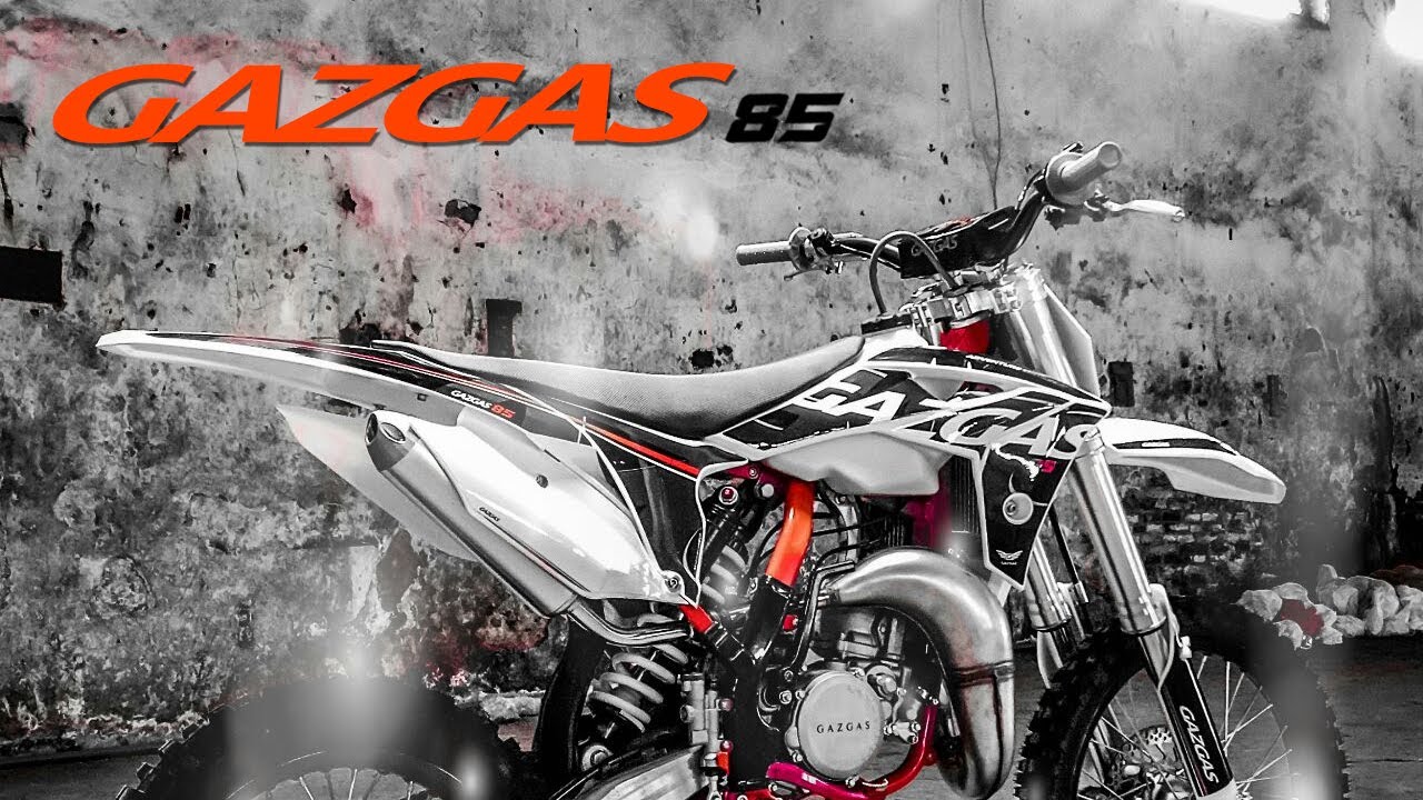 GAZGAS 85 CC 2 Stroke Special Engine (test ride)