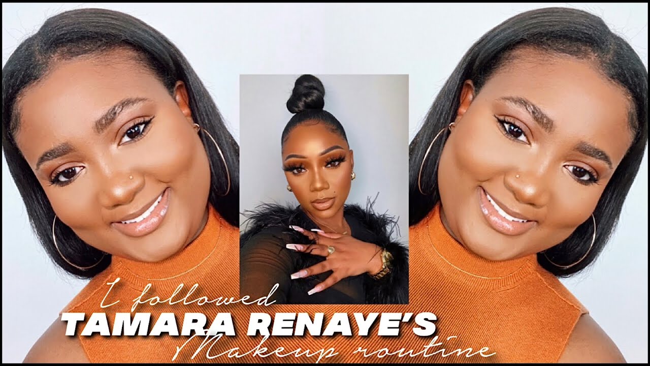 I Followed Tamara's Renaye Updated Makeup Routine | I AM Shook | Diaphnie Casimir