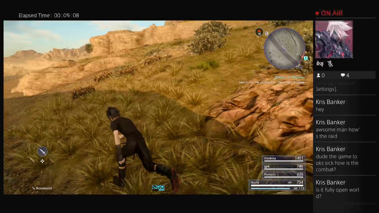 bankkris's Live PS4 Broadcast