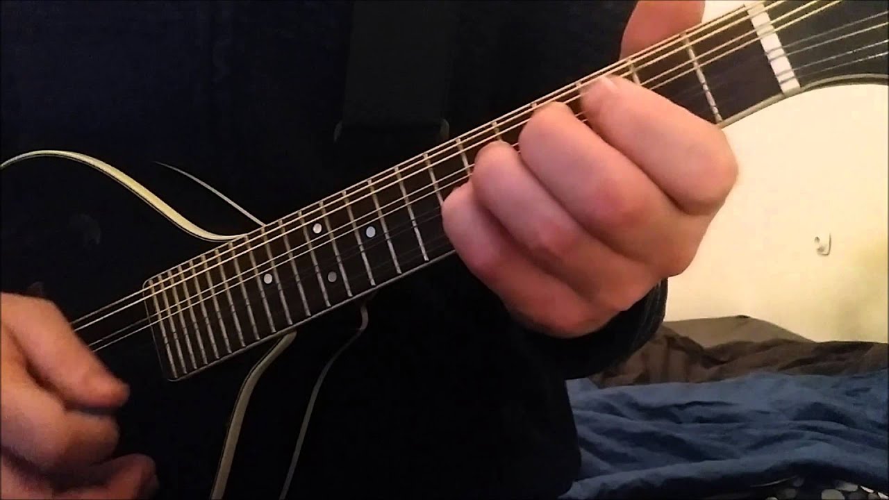 F&uuml;r Elise (L. Beethoven) mandolin cover with tabulature