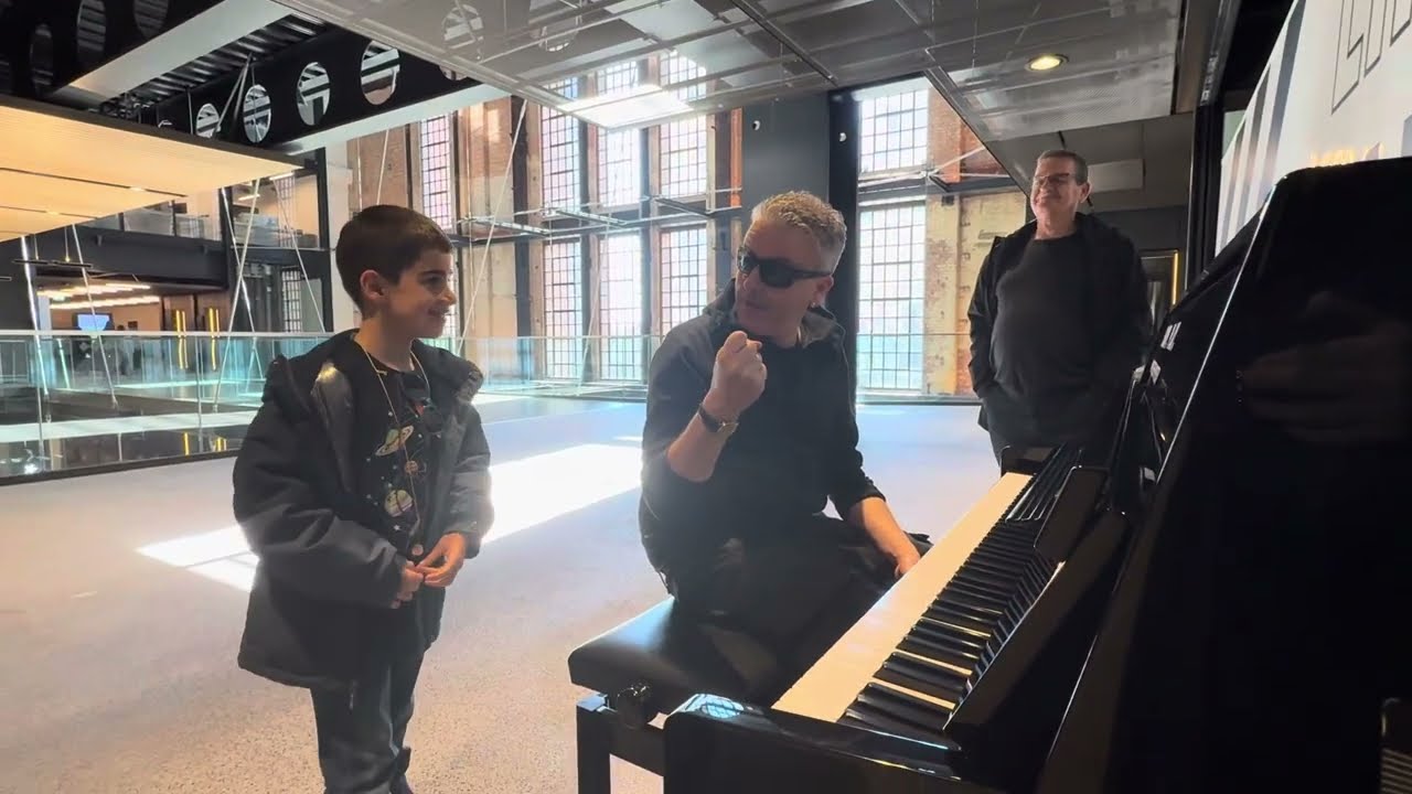 Young Boy Takes First Steps In Boogie Woogie