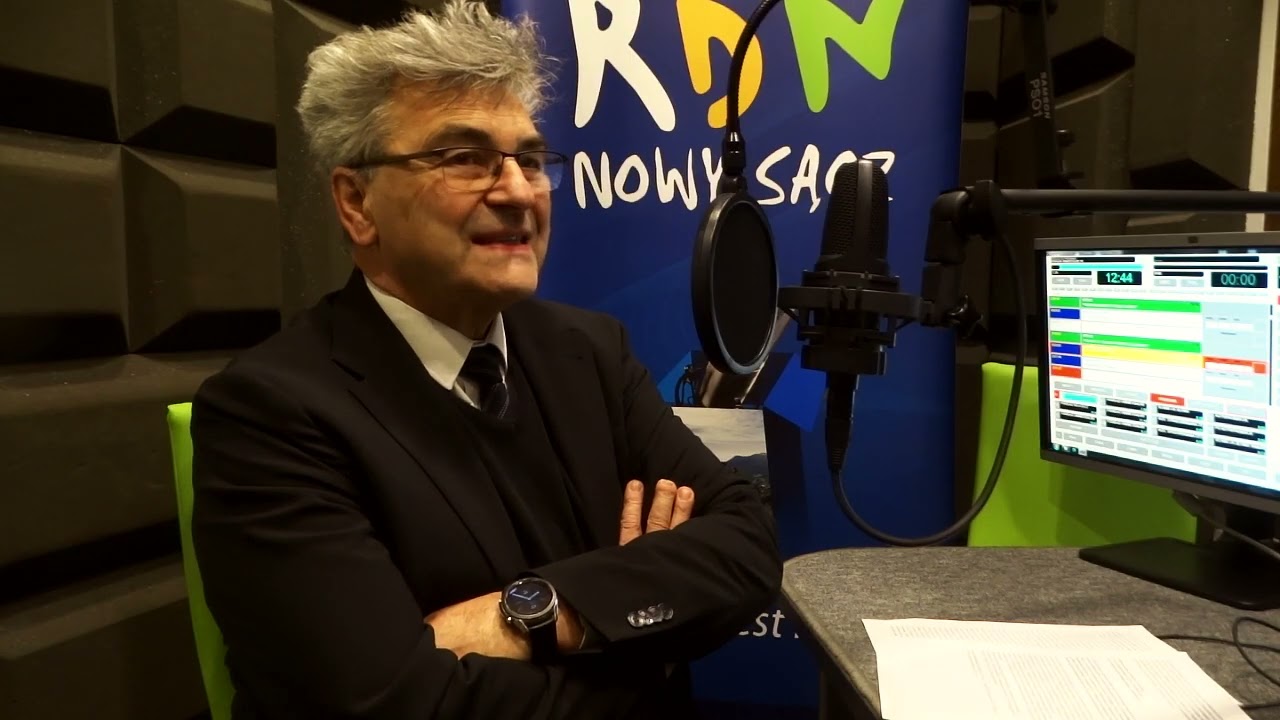 Bogusław Latacz, zastępca dyrektora szpitala w Nowym Sączu. Słowo za słowo w RDN Nowy Sącz