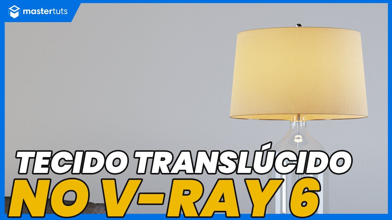 TECIDO TRANSLÚCIDO PARA LUMINÁRIAS | V-RAY